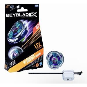 New In Box! Beyblade X Shadow Shinobi 1-80MN (UX Series) by Hasbro